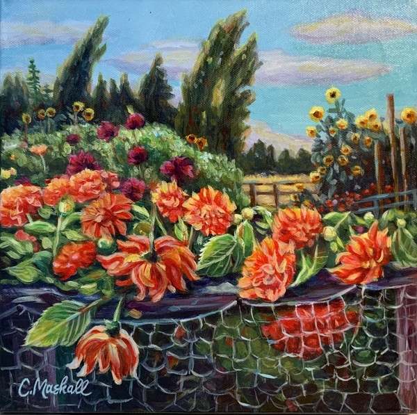 A Windy Day at the Garden. Dunsmuir Garden Series