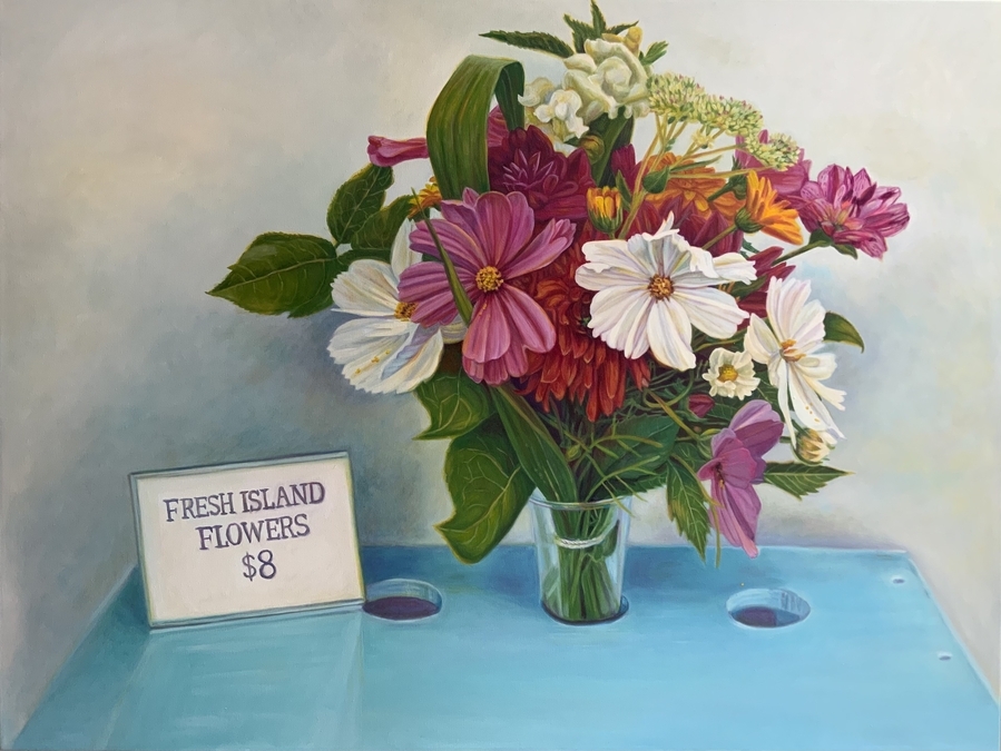 Dreaming of Fresh Island Flowers