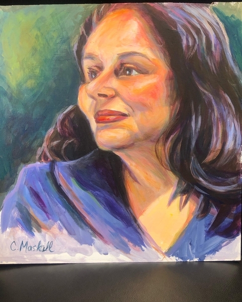Honourable mention portrait in BC Wide Portrait Competition 2023