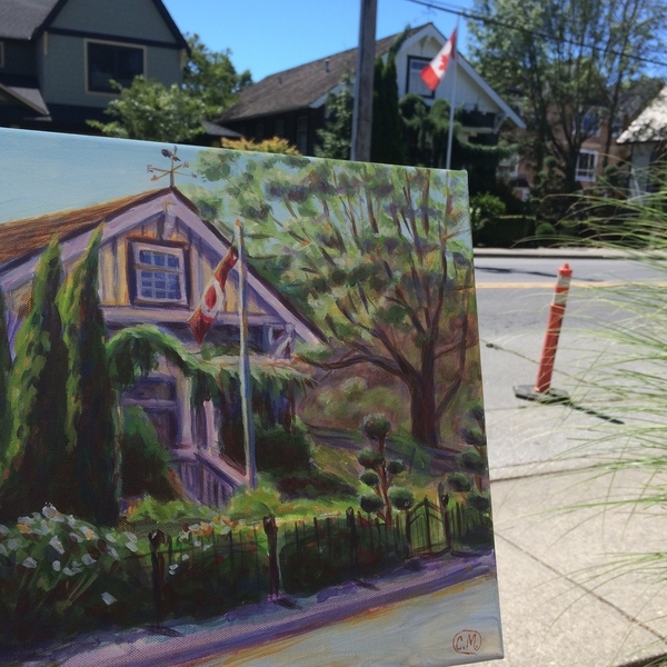 Plein air in Ladner