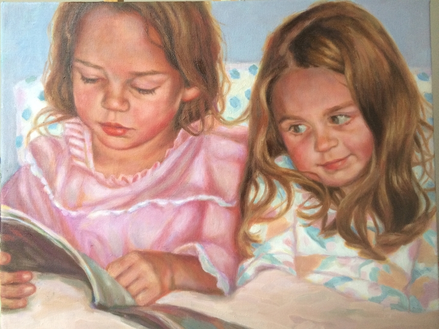 Big Sister Reads a Book