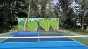 Pickleball wall