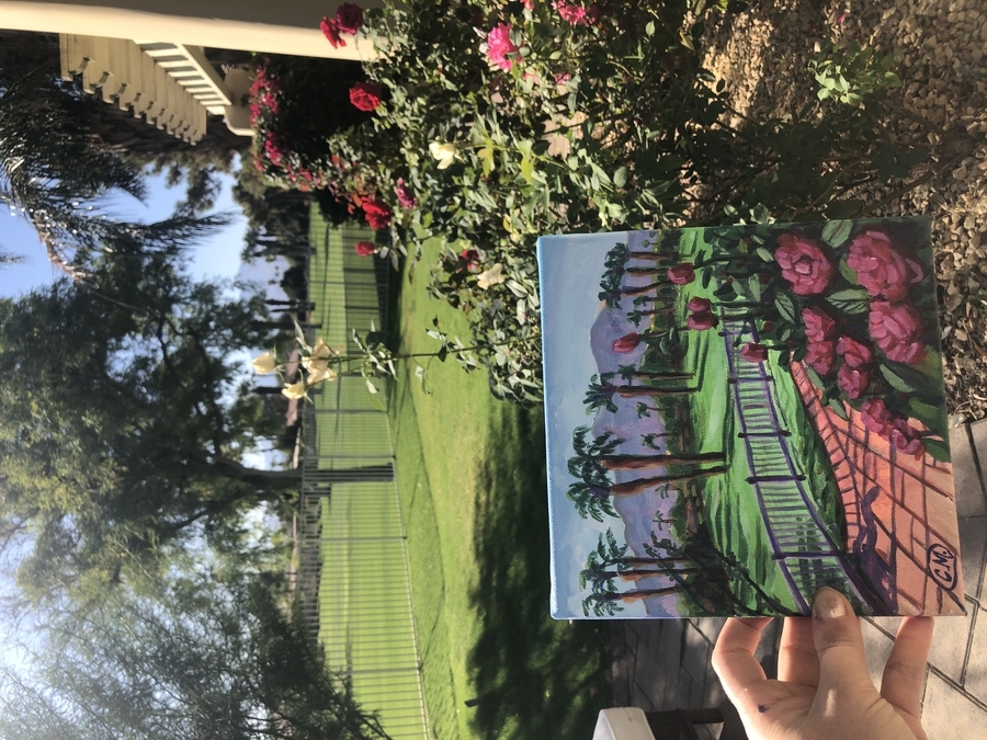 Plein air Palm Springs