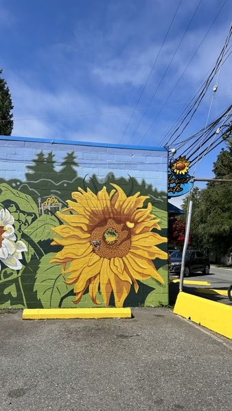 Sunflower Mural