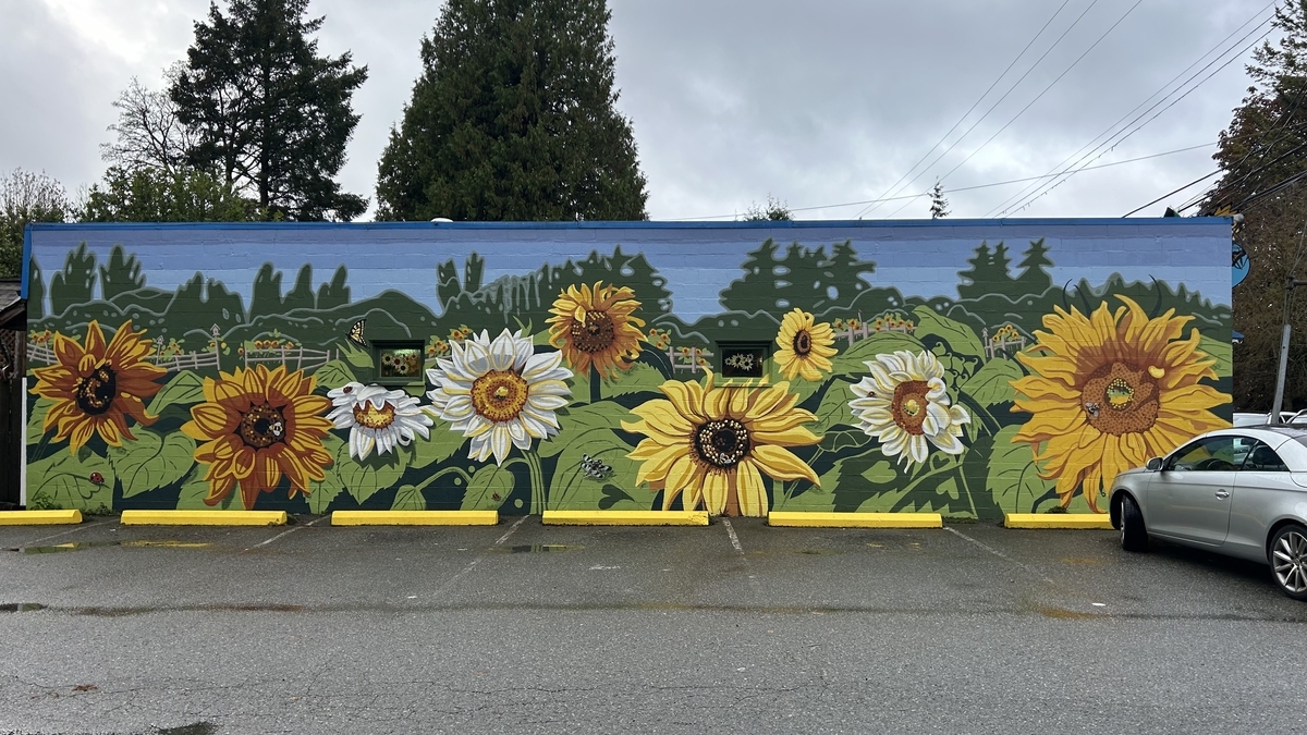 Sunflower Mural